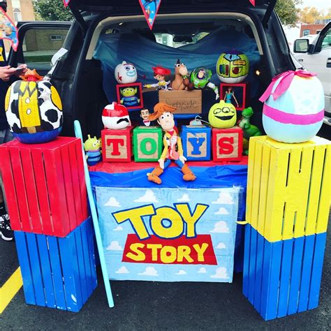 halloween trunk or treat toy story halloween halloween school holidays halloween halloween