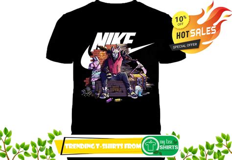 Nike Fortnite Drift Battle Royale Shirt Sweat Shirt Lady Tee