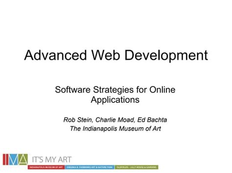 Advanced Web Development Ppt
