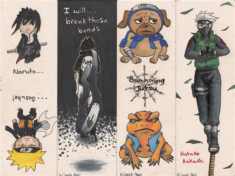 Naruto Bookmarks By Alice On DeviantArt