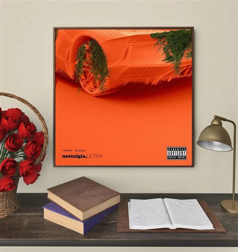 Frank Ocean Nostalgia Ultra Album Cover Poster Music Etsy