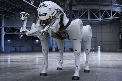 This Futuristic Robotic Dog Is Spots Closest Rival Boston Dynamics