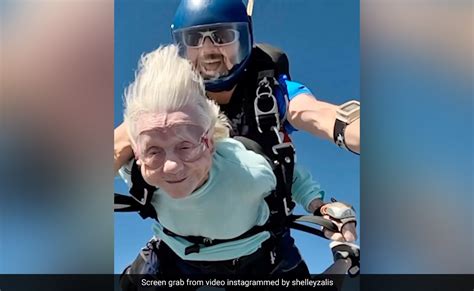 104 Year Old Woman Skydiver Dies Days After Breaking The World Record