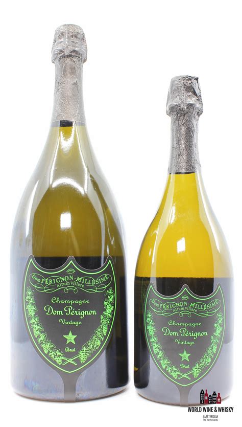 Dom Perignon 2010 Vintage Luminous Champagne Green Lightning Label World Wine And Whisky