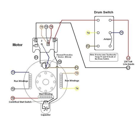 I am making the assumption that the machine is fed with a single phase 240 volt supply, the motor is single phase 240 volts and the lamps you use are i think the centrifugal switch is connected to terminals v1 and v2. Drum Switch Rewiring by wlw_19958 -- Homemade rewiring of ...