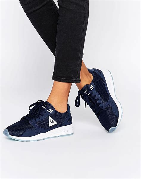 Le Coq Sportif Lcs R900 Navy Trainers At Trending Womens Shoes Shoes With Jeans