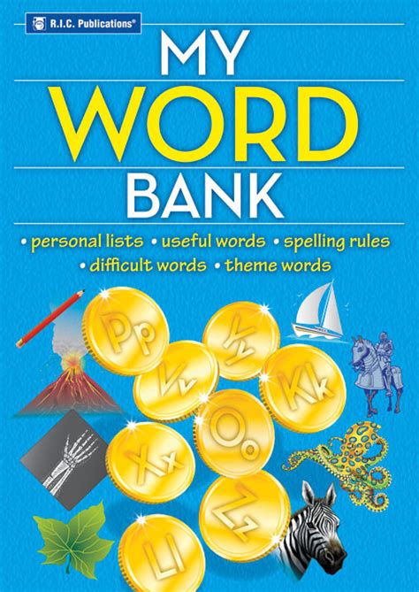 My Word Bank Ric Publications Educational Resources And Supplies