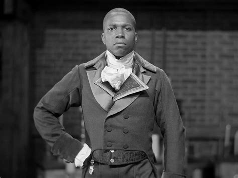 being aaron burr leslie odom jr s star making year in hamilton the record npr