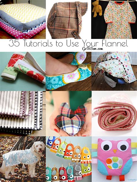 35 Projects To Sew With Flannel Sewtorial