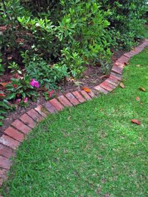Are you lacking something in your landscaping? 10 Solid Garden Edging Ideas With Bricks - Garden Lovers Club