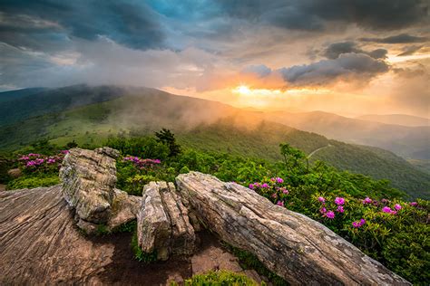 Fine Art Landscape Photography North Carolina Blue Ridge Mountains Nc
