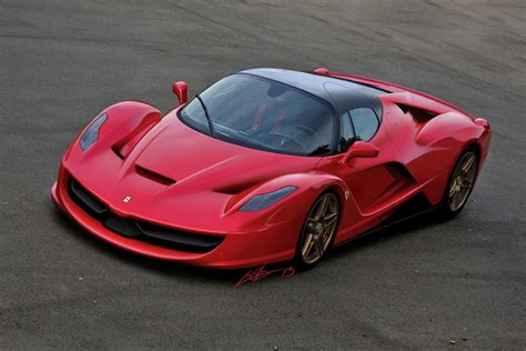 Sections include a comprehensive list of specific makes and models, drag racing, drifting, racing technical, muscle cars, car clubs, and news. New Ferrari Enzo Successor Rendering - autoevolution