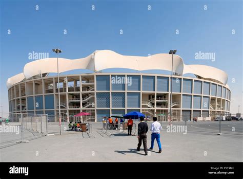 View Of Dubai International Cricket Stadium In Dubai United Arab