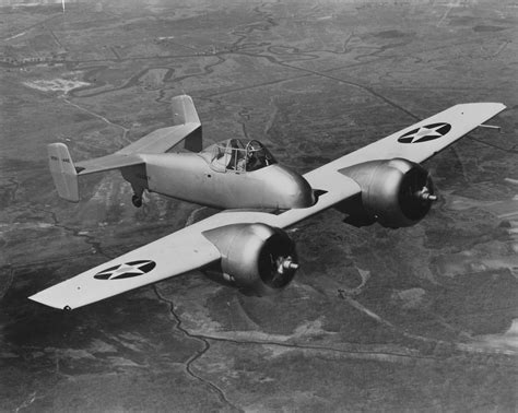 The Grumman Xf5f Skyrocket Was Designed As An Aircraft Carrier Fighter
