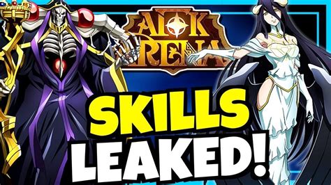 Overlord Collab Skills Afk Arena Youtube