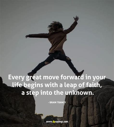 Leap Of Faith Quotes To Revive Your Faith Dp Sayings