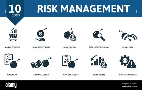 Risk Management Icon Set Contains Editable Icons Risk Management Theme