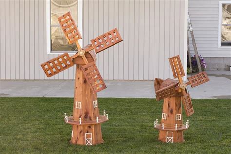 Amish Outdoor Cedar Windmill