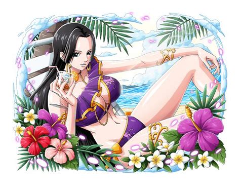 Boa Hancock Summer Pirate Empress By Mystig0 On Deviantart Manga