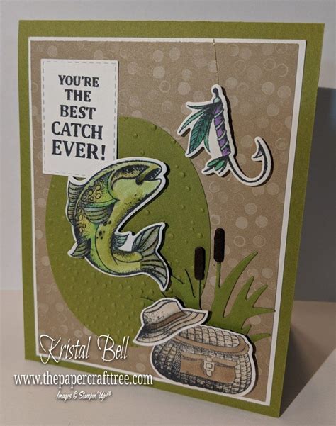 Stampin Up Best Catch Masculine Card Masculine Birthday Cards