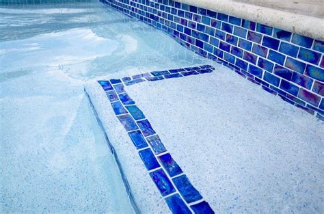 Iridescent Pool Glass Tile Cobalt 1x2 Pool Tile Waterline Pool Tile Glass Pool Tile