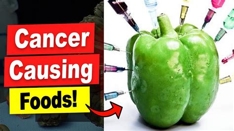 what are the 15 cancer causing foods you should avoid