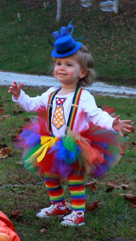 Toddler Clown Costume Diy Halloween Costumes Easy Baby Girl