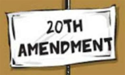 20th Amendment What Are Some Of The Changes Proposed Newswire