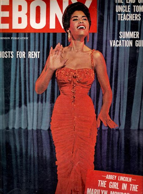 Ebony: Abbey Lincoln, 1957 Stunning Prom Dresses, Beautiful Gowns