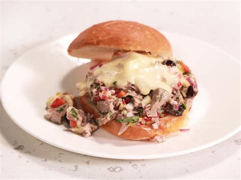 Olive Oil Poached Tuna Melts Recipe Rachael Ray Food Network