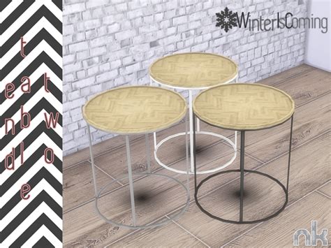 The Sims Resource Nikadema Wic Endtable Two