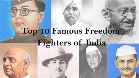 Indian 10 Freedom Fighters Top 10 Freedom Fighters Of India