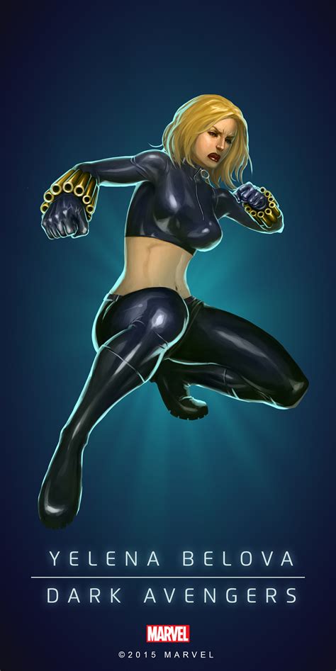 Black Widow Fan Art Yalena Belova Dark Avengers In Marvels