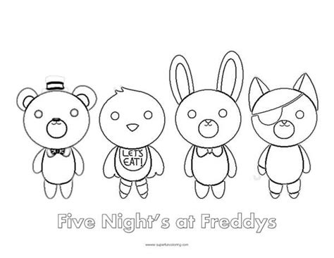 Fnaf sister location coloring pages. F Naf Plushies Coloring Pages Coloring Pages