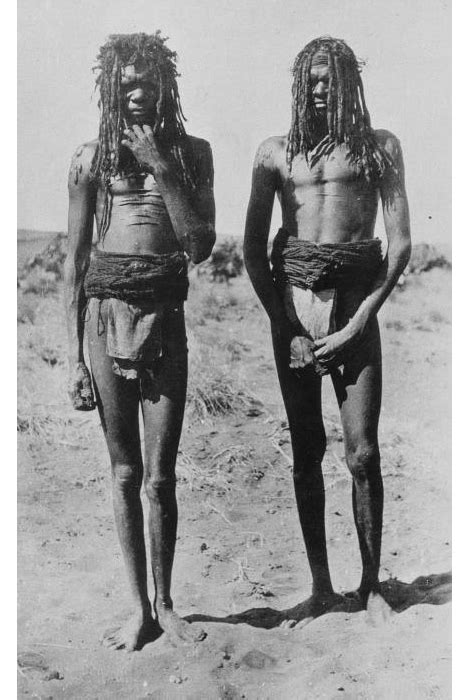 Two Tall Men Desert Aborigines Pictured At Marble Bar In Pilbara Wa 1920 S The Warrior On