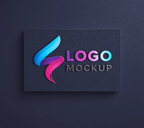 Logo Mockup Psd Free Template Mockup Den My Xxx Hot Girl