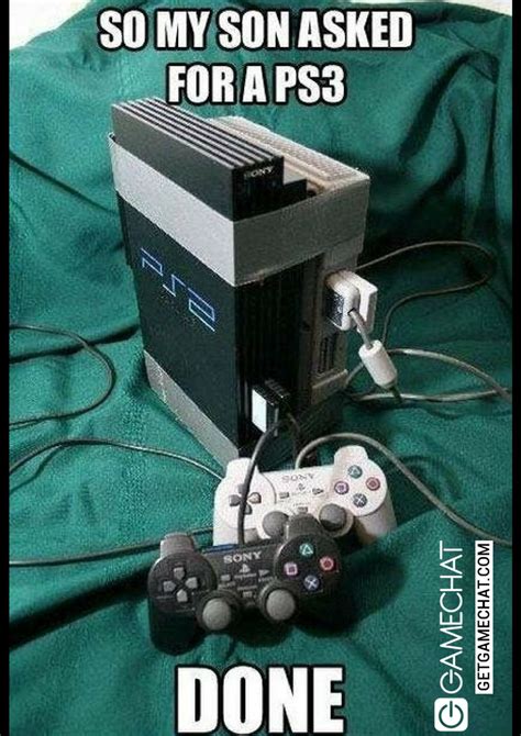 My Son Asked For A Ps3 Playstation Playstation3 Dad Humor Funny