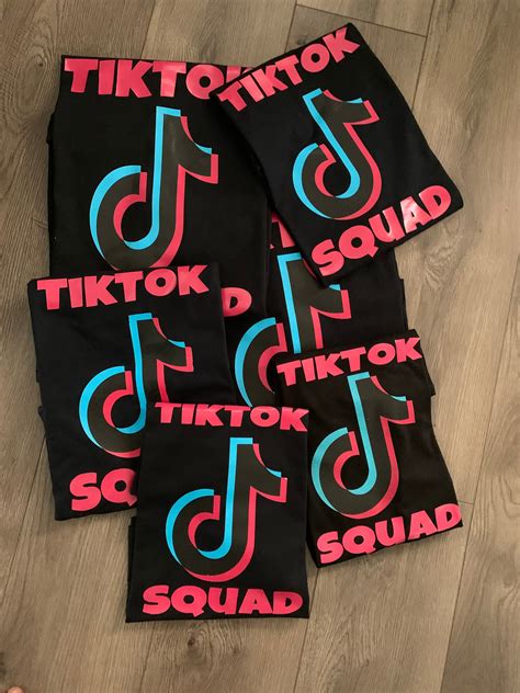 Tik Tok Squad Shirts Etsy