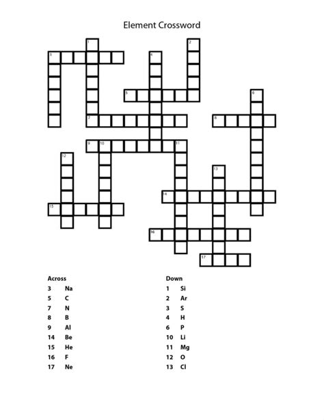 Free Easy Crossword Puzzle Maker Printable