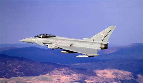 Download Aircraft Warplane Jet Fighter Military Eurofighter Typhoon Hd
