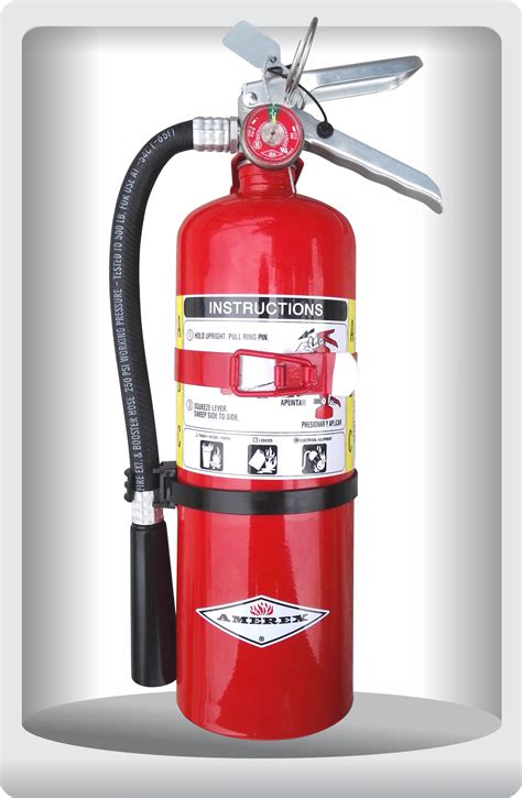 Extintor De Polvo QuÍmico Seco Modelo B402t Home Amerex Fire Perú