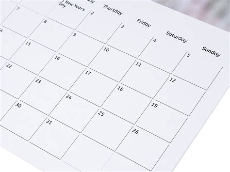 Personalised Square Calendar Pixa Prints