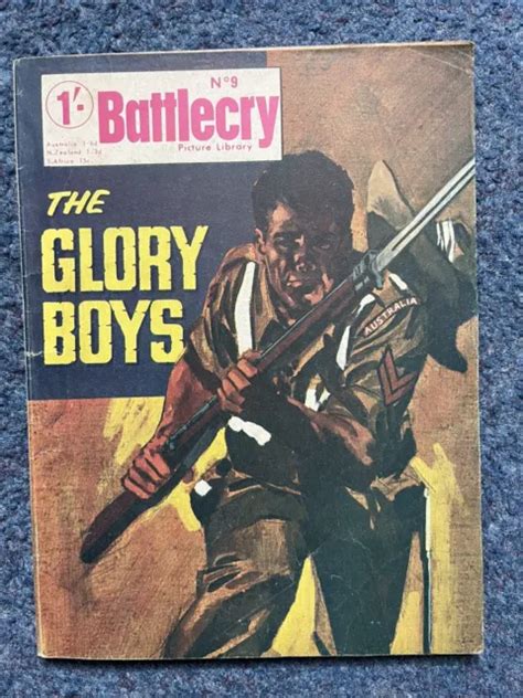 Battlecry Picture Library Mv Features Comic No 9 The Glory Boys Eur 11