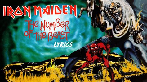 The Number Of The Beast Iron Maiden Lyrics Youtube