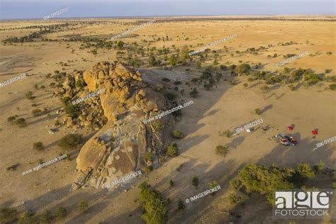 Aerial Of The Sahel Chad Africa Stock Photo Picture And Royalty