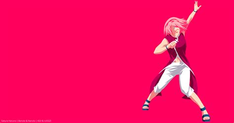 4250x2250 Sakura Haruno Boruto Anime Short Hair Pink Hair Anime