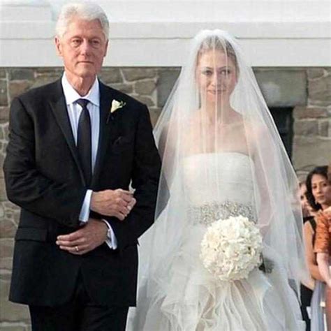 Chelsea Clinton From Famous Brides In Vera Wang Wedding Gowns E News