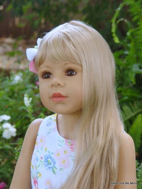 Masterpiece Amber Monika Levenig Doll 39 Blonde Vinyl Doll Free