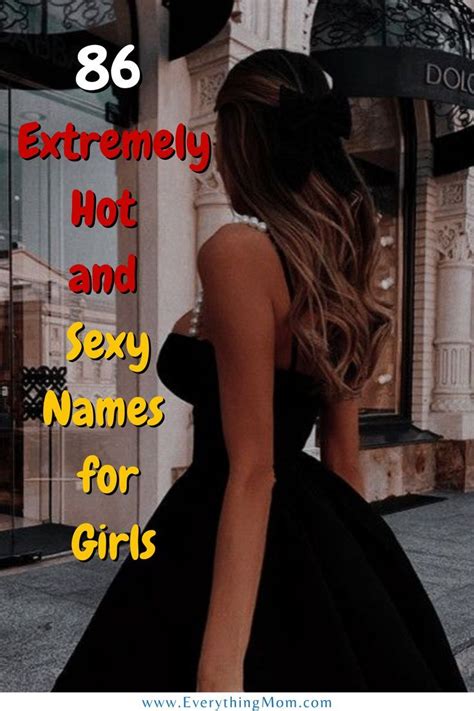 100 Extremely Hot And Sexy Names For Girls Artofit