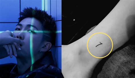 Bts Rm Shows Off New Tattoo Has The Group Finally Gotten Friendship